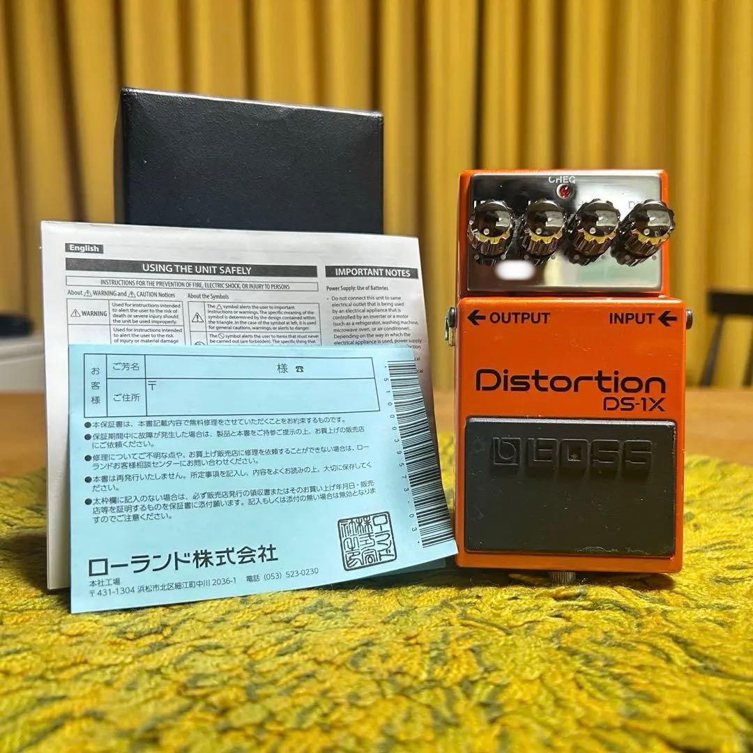 BOSS DS-1X ディストーションペダル ボス エフェクター 歪み エレキ Amazon | BOSS DS-1X コンパクトエフェクター ディストーション (ボス