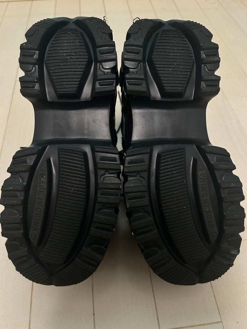 ニューロック風 厚底シューズEU41（26〜26.5cm）10cmソール 未使用