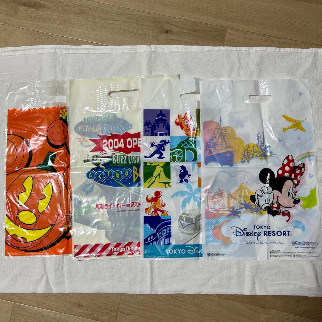 ディズニーランド ディズニーシー ビニール袋 ショッパー ショップ袋