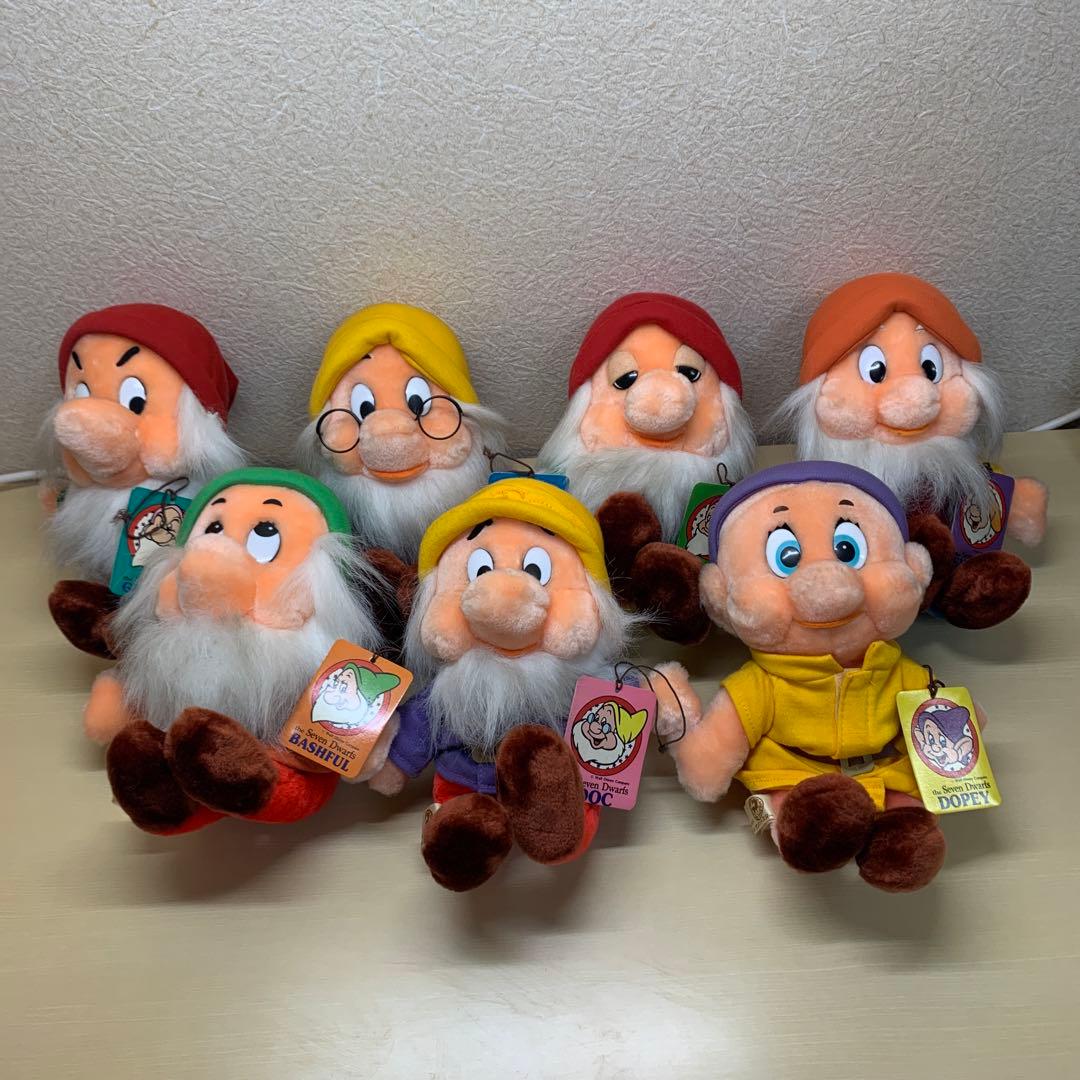 Disney ディズニー 白雪姫 7人の小人 ぬいぐるみ - メルカリ