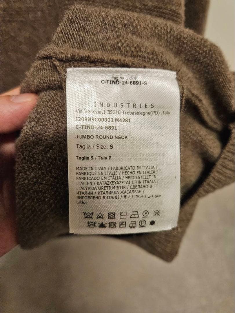 Rick Owens MONCLER 24AW カシミヤ混 コラボ ニット M - メルカリ