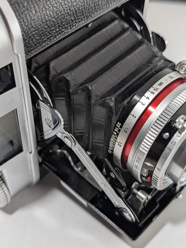 整備品】小西六(KONICA) Pearl Ⅳレンジファインダーフィルムカメラ