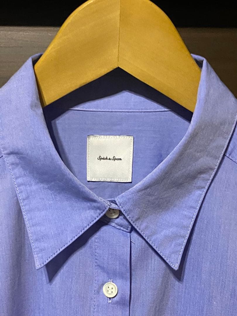 Spick&Span】50コットンオーバーシャツ - メルカリ