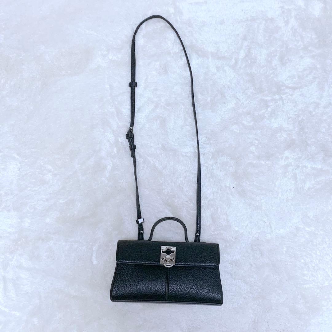 みん様専用】極美品♪ CAFUNÉ スタンスウォレット ブラック シボ革