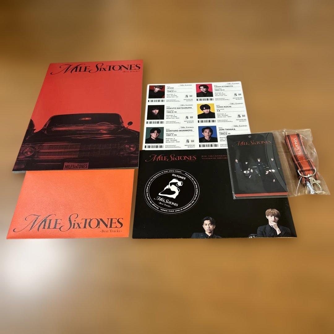 SixTONES 「MILE SixTONES 」初回盤A 特典 - メルカリ