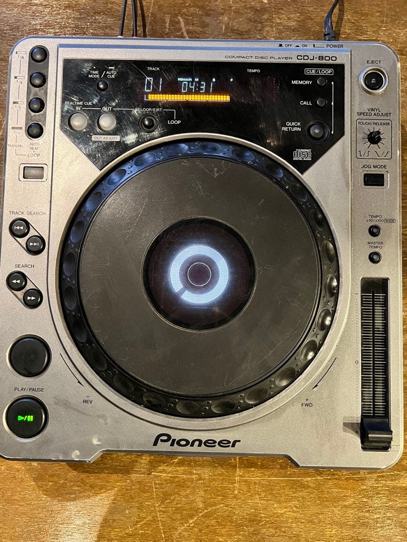 Pioneer CDJ-800 シルバー DJ機材【ジャンク品】 - メルカリ
