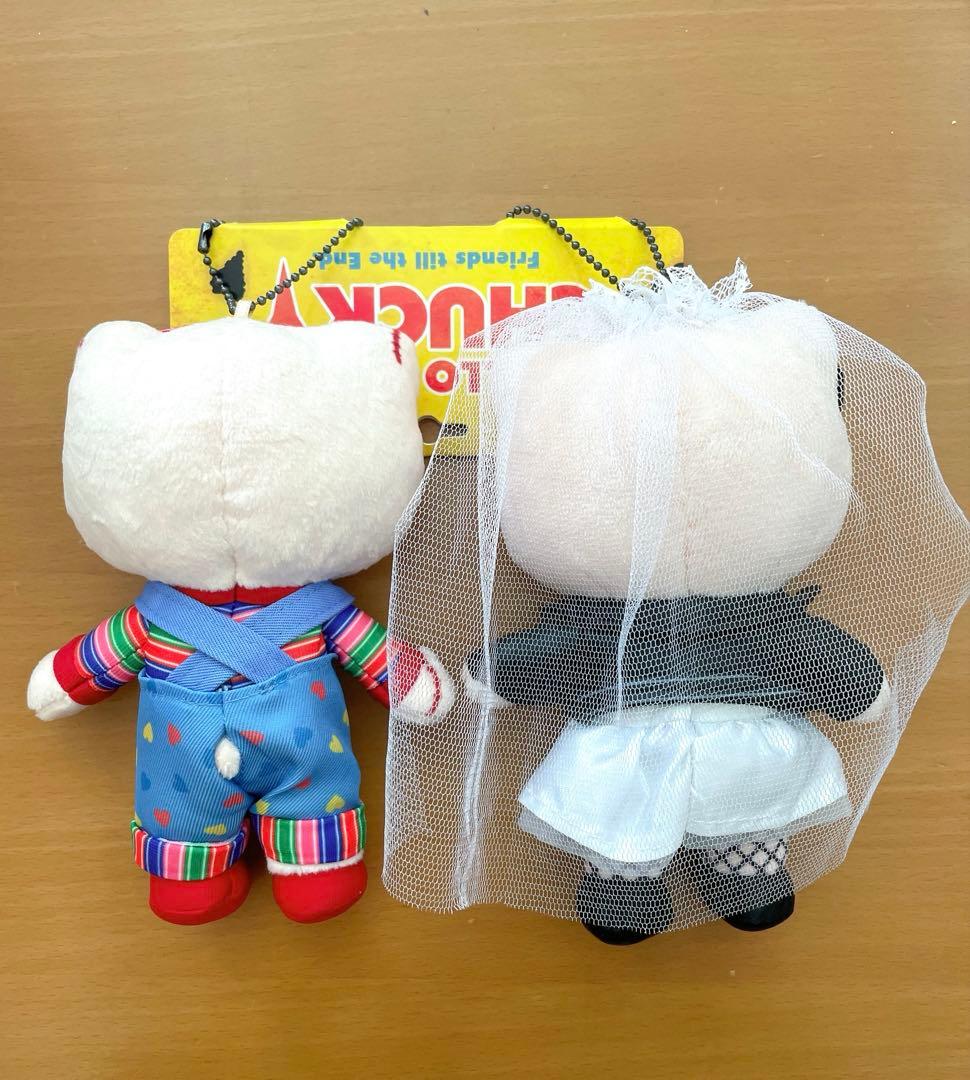 USJ キティ チャッキー ハロウィン ミミィ レア キーチェーン キーホルダー