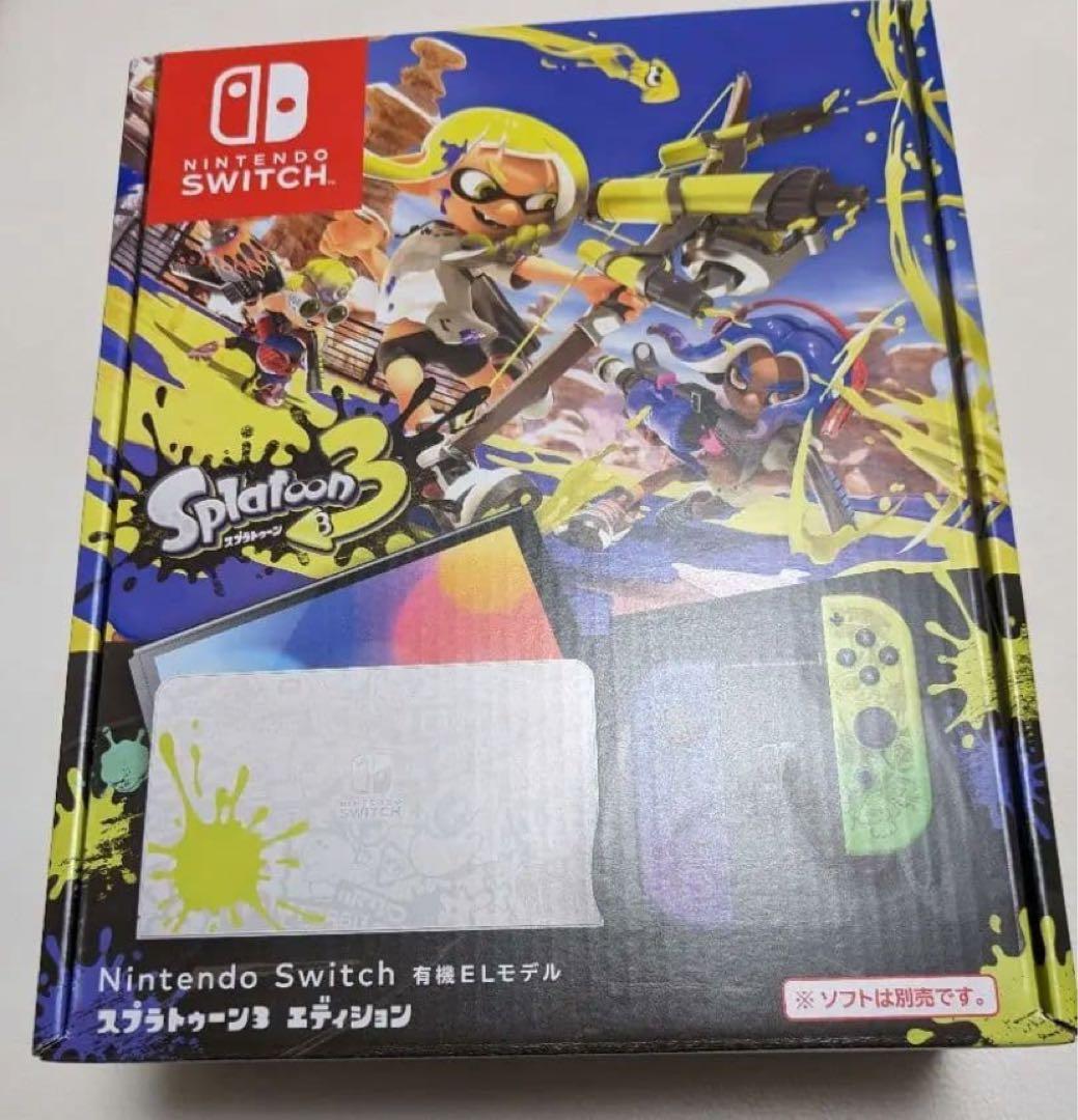 ⭐︎新品　任天堂　Nintendo switch 有機ELスプラトゥーン仕様 Amazon.co.jp: Nintendo Switch（有機ELモデル） スプラトゥーン3