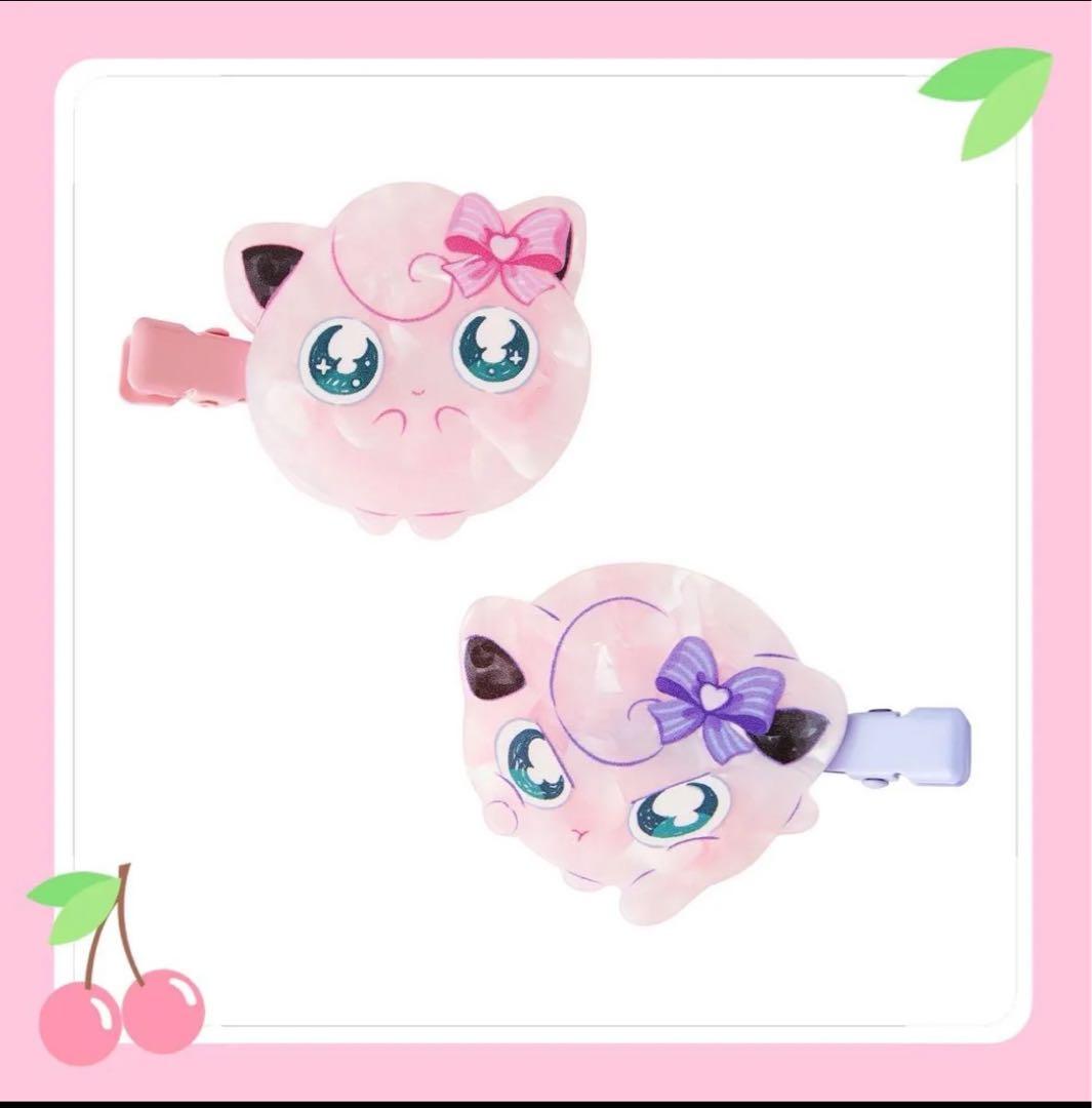 ポケモンセンター ポケセン 前髪クリップ Don't Attack Me プリン