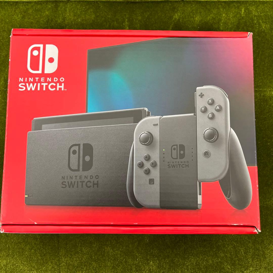 Nintendo Switch 本体 Joy-Con（グレー）付き Amazon.com: Nintendo Switch Console Gray Joy-Con (Renewed) : Video