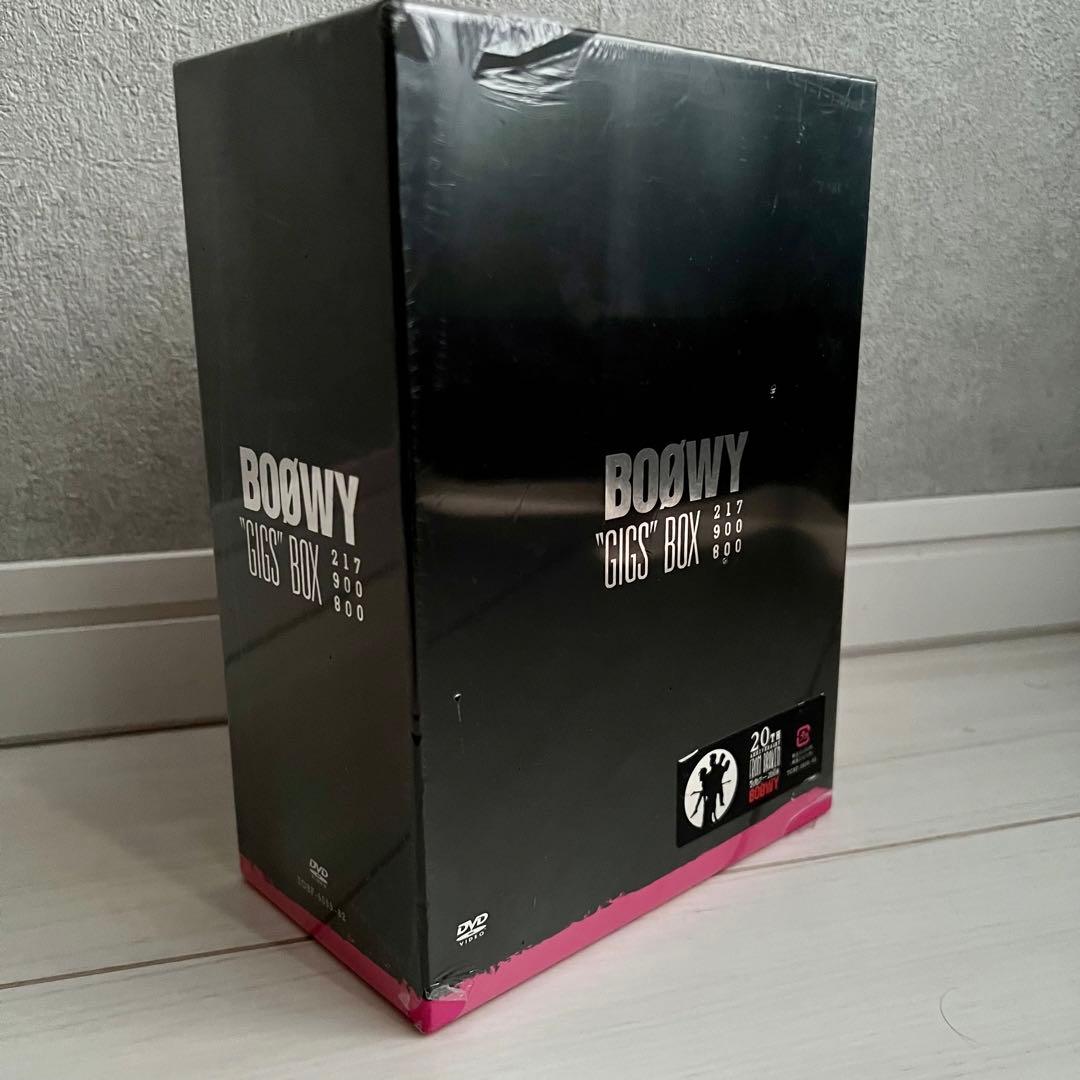 新品未開封】“GIGS”BOX BOφWY BO∅WY BOOWY DVD - メルカリ