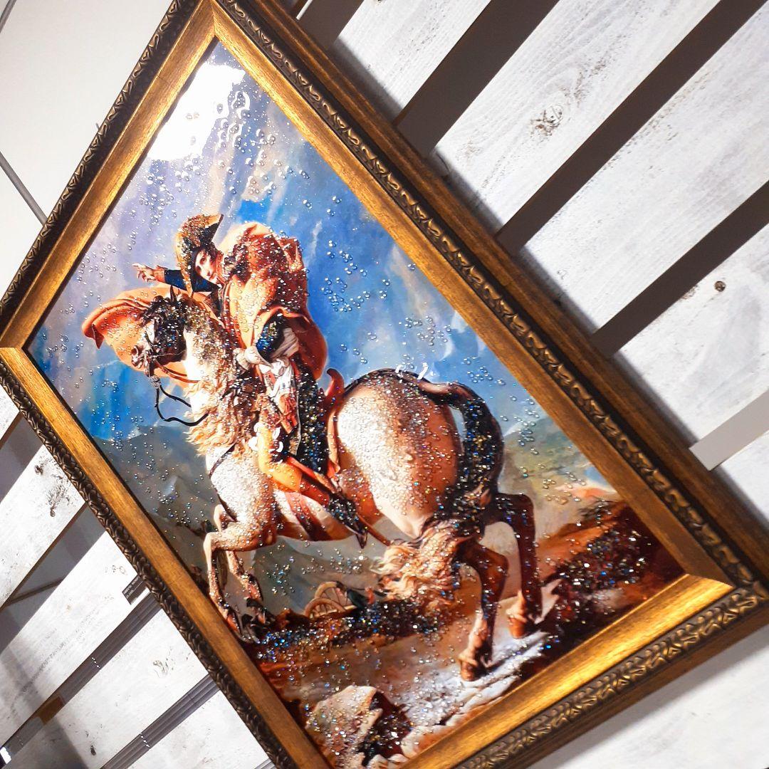 輸入雑貨 天然石 『ベルナール峠からアルプスを越えるボナパルト