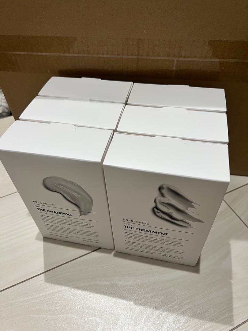 BULK HOMME シャンプー＆トリートメント3セット - メルカリ