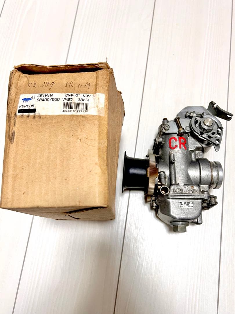 最終値下げです】【SR400】38パイKEIHIN CR キャブ - メルカリ