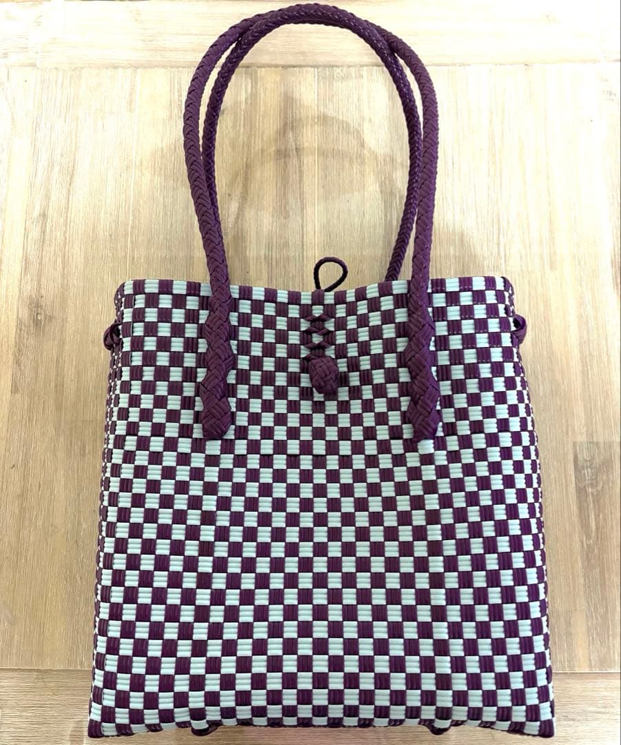 新品未使用★MEKEARISA★GUMMY BAG ・M・アジサイ MEKEARISA