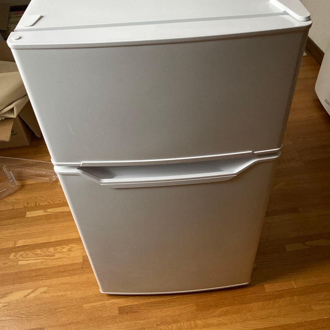 YAMAZEN 冷蔵庫 YFR-D91(W) 86L たのメル便 ◯関東送料無料！激安 設置対応 2023年製 2ドア YFR-D91(W) 山善