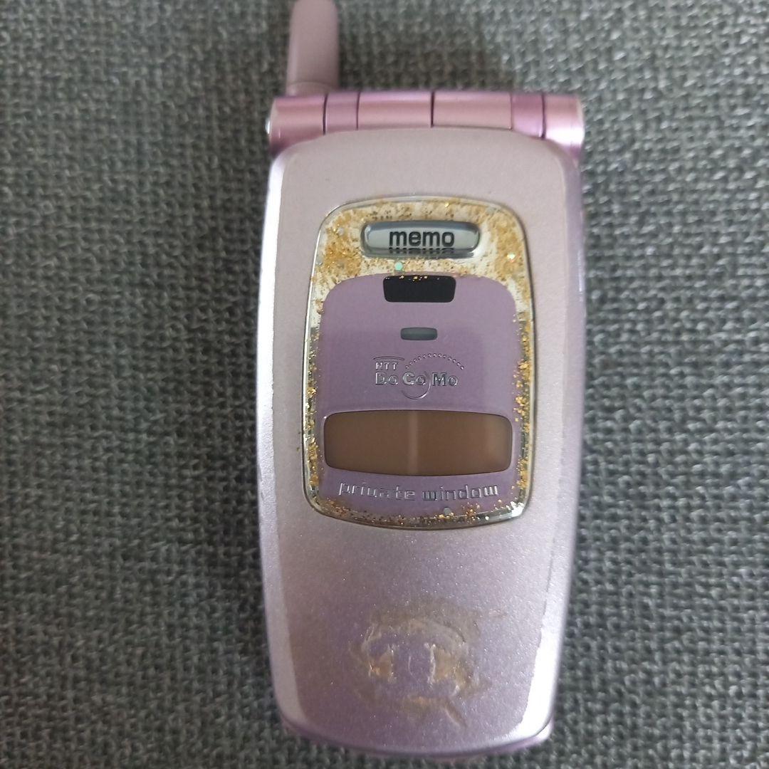 P211i ピンク 携帯電話 ガラケー DOCOMO アンテナ - メルカリ