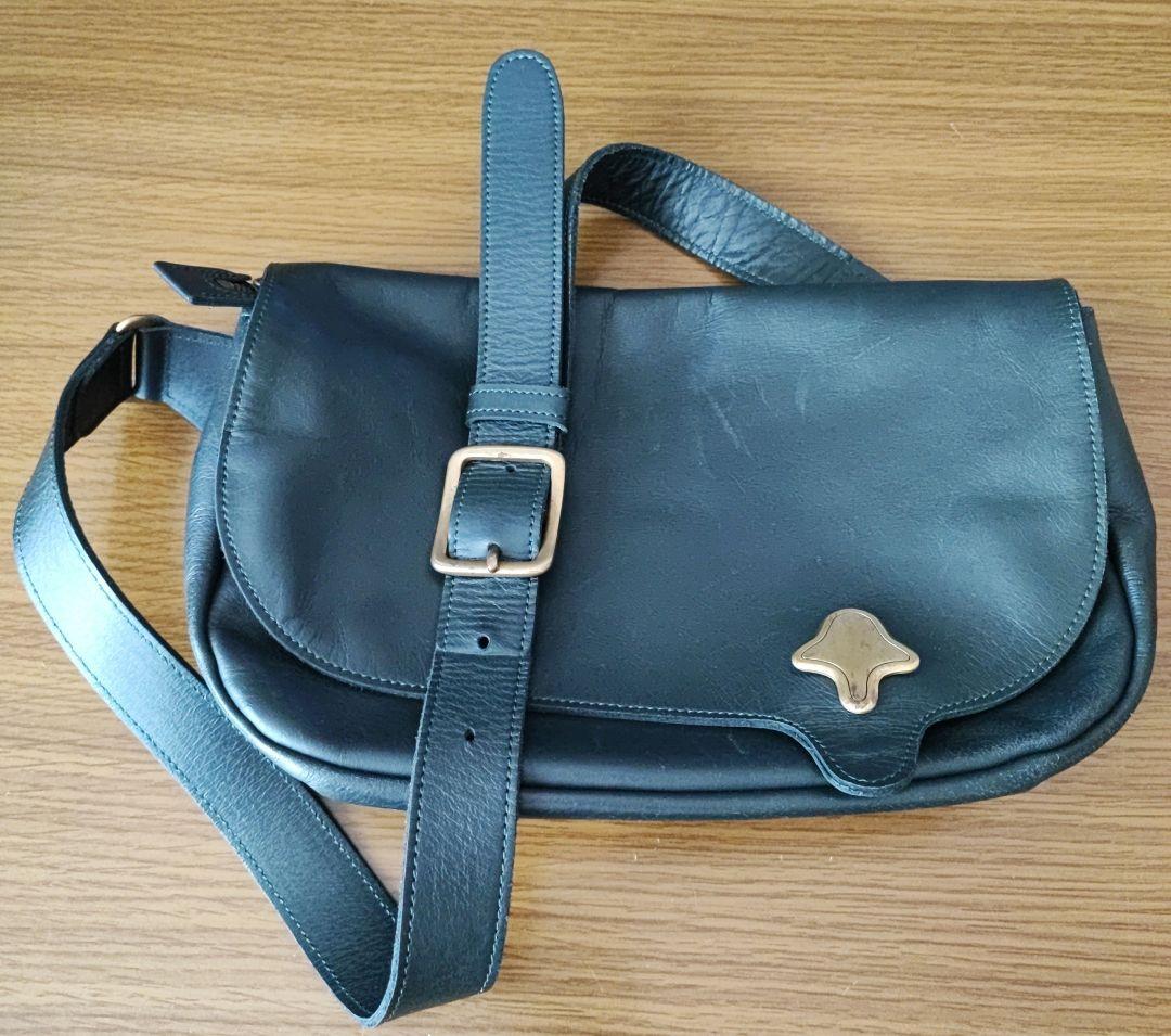 中古】ニーアオートマタ レザーショルダーバッグ ＜ヨルハ 九号S型