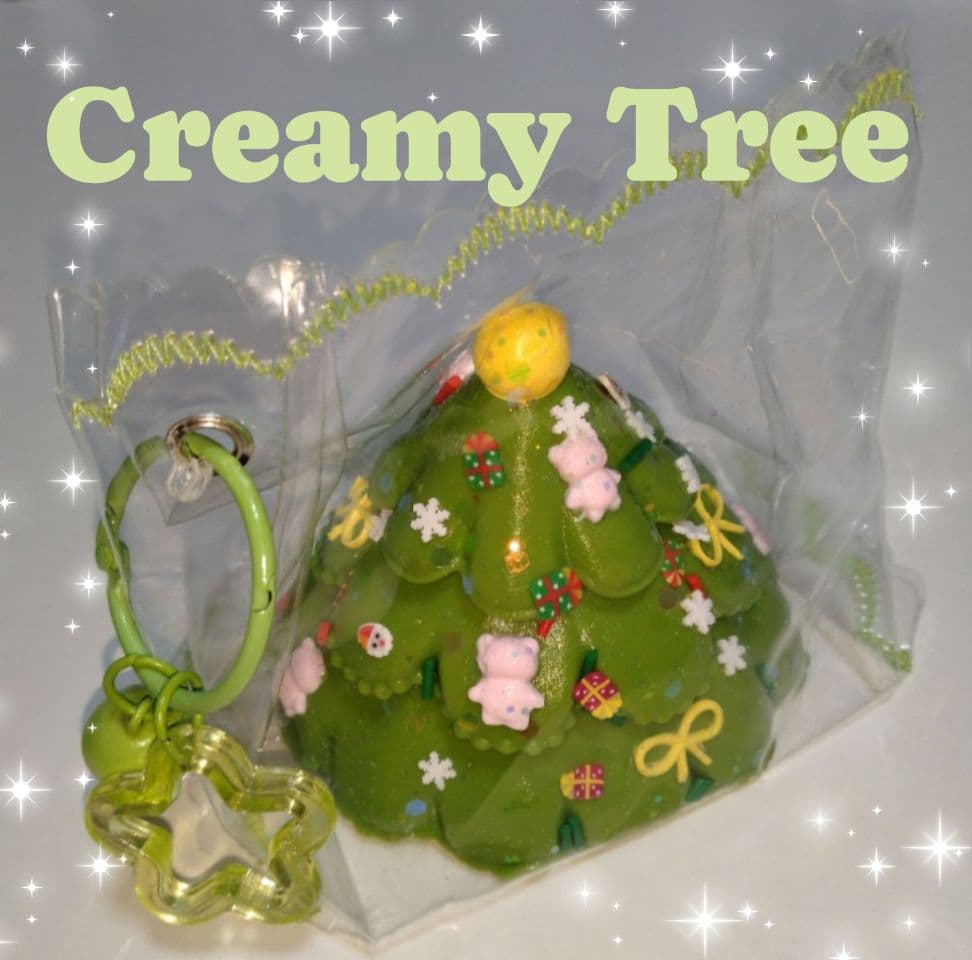 も*ち様 Creamy Treeスクイーズ クリーミーツリーのクリスマスツリー