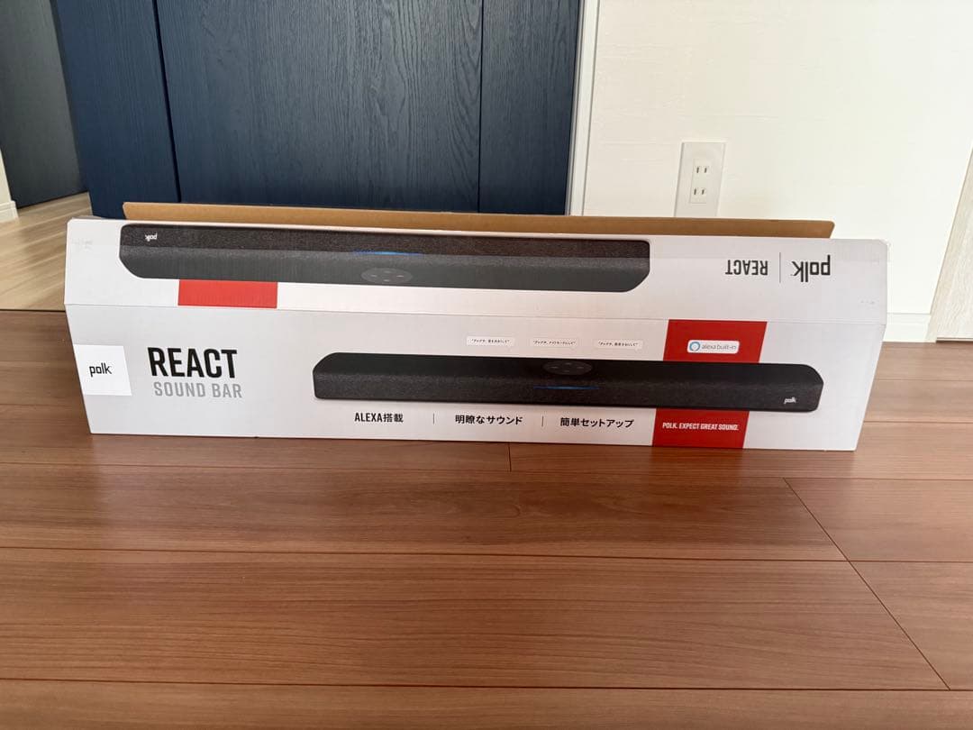 Polk React Sound Bar(送料込) polk Audio＞polk REACT サウンドバー | ANAショッピング A-style