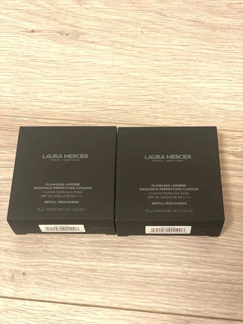 LAURA MERCIER ローラメルシェ　クッションファンデーション　2個 ローラ メルシエのクッションファンデーションを徹底比較】フローレス