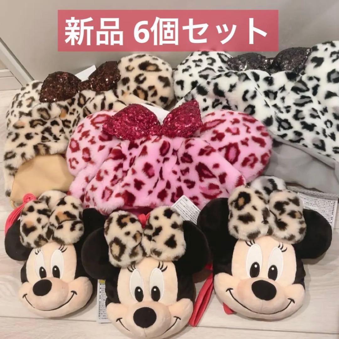 ディズニー ミニー ファンキャップ ショルダーバッグ ぬいぐるみ