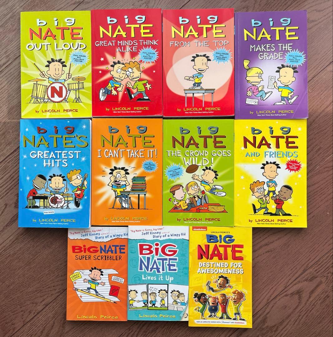 Big Nate 11冊セット 洋書コミック Bigger Than Ever Collection (Big Nate) (Big Nate): Lincoln Peirce
