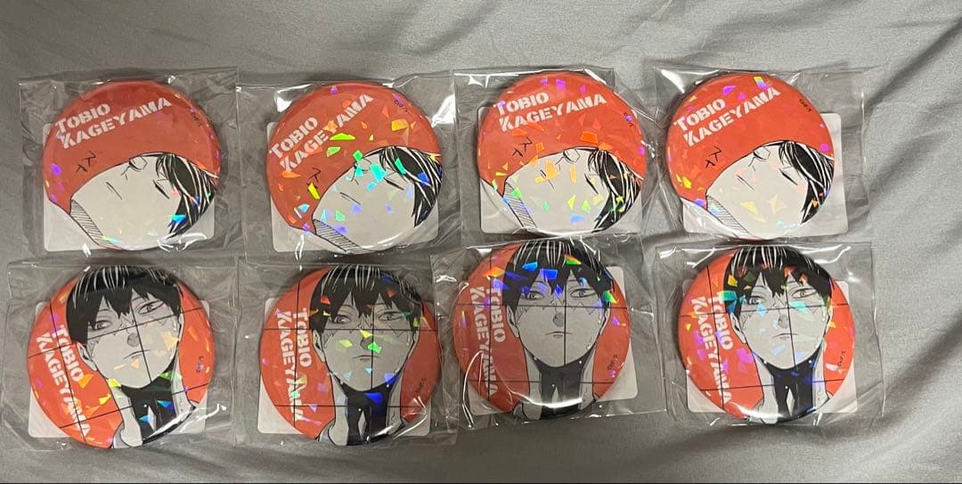 影山飛雄 オールスター缶バッジ ハイキュー - メルカリ