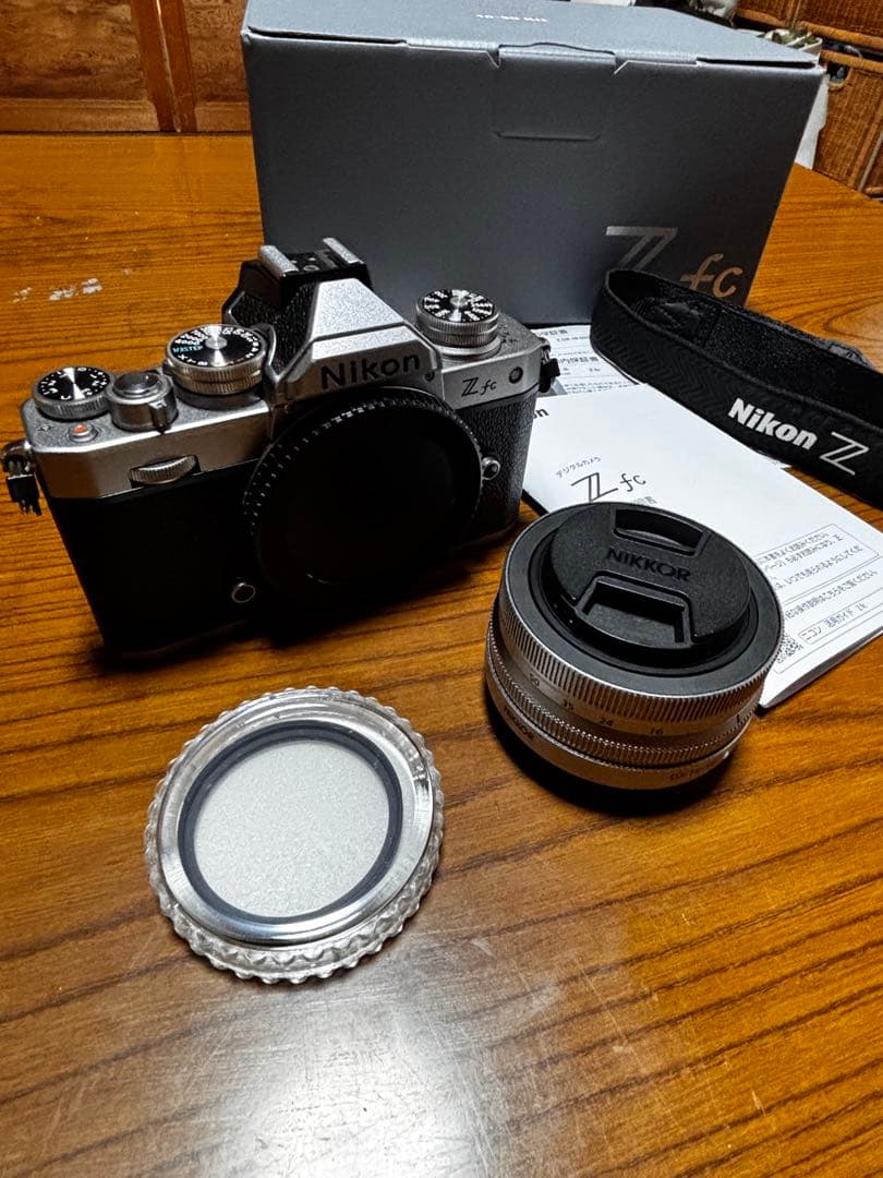 Nikon Z fc 16-50レンズキット TTartisan23mmf1.4 Zfc_SL_chalk_blue_ZDX16-50_3.5