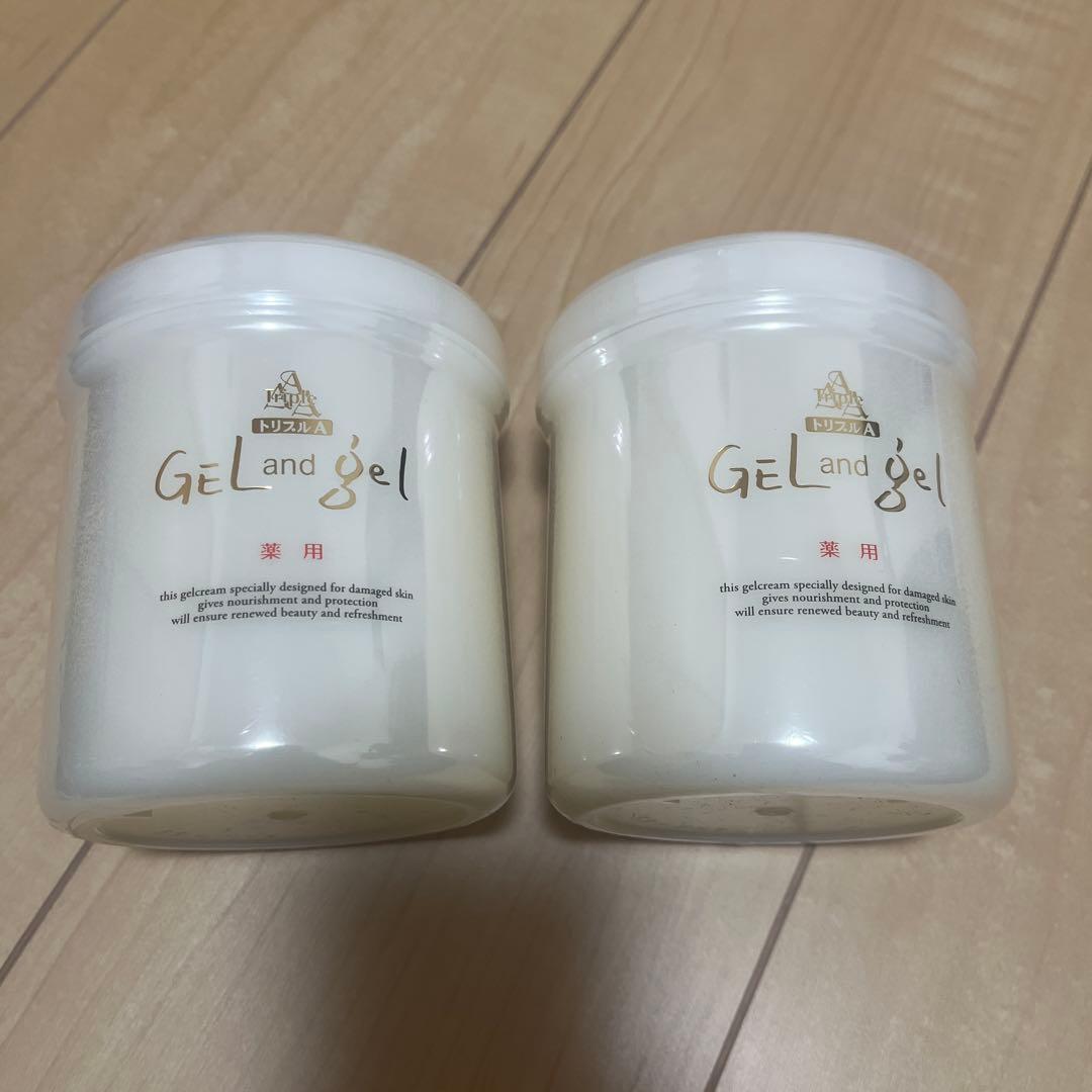 トリプルA ゲルアンドジェル 2個セット Amazon | 薬用トリプルA ゲル&ゲル クリーム 500g | ゲル&ゲル | 乳液