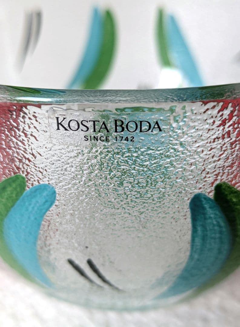 KOSTA BODA コスタボダ ハート ガラス ボウル 鉢 食器 置物 北欧