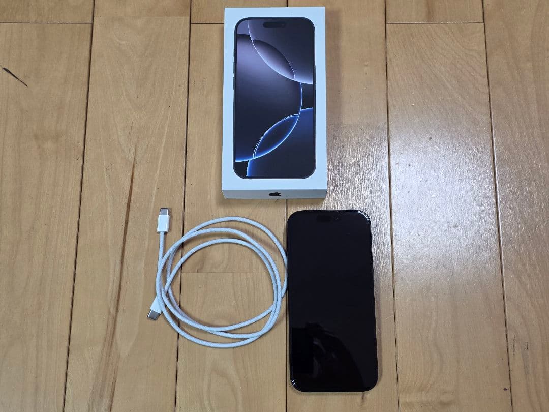 iPhone16 pro 256gb ブラックチタニウム sim フリー ムスビー｜iPhone 16Pro 256GB ブラックチタニウム SIMフリー 未使用品