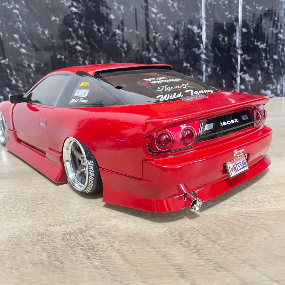 180sx ワンエイティ ラジコンボディ ドリフト 1/10 YD-2 - メルカリ