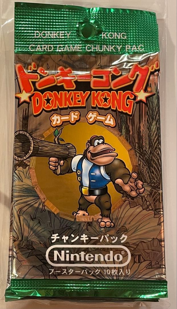 ドンキーコング カードゲーム チャンキーパック 3パック - メルカリ