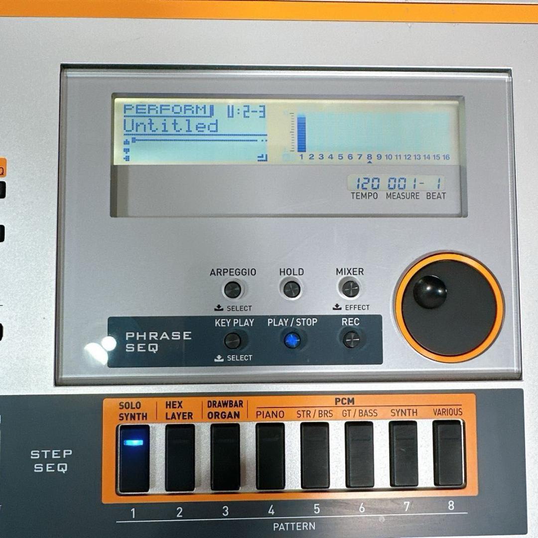 希少 CASIO XW-P1 シンセサイザー 61鍵盤 軽量 ソフトケース 廃盤