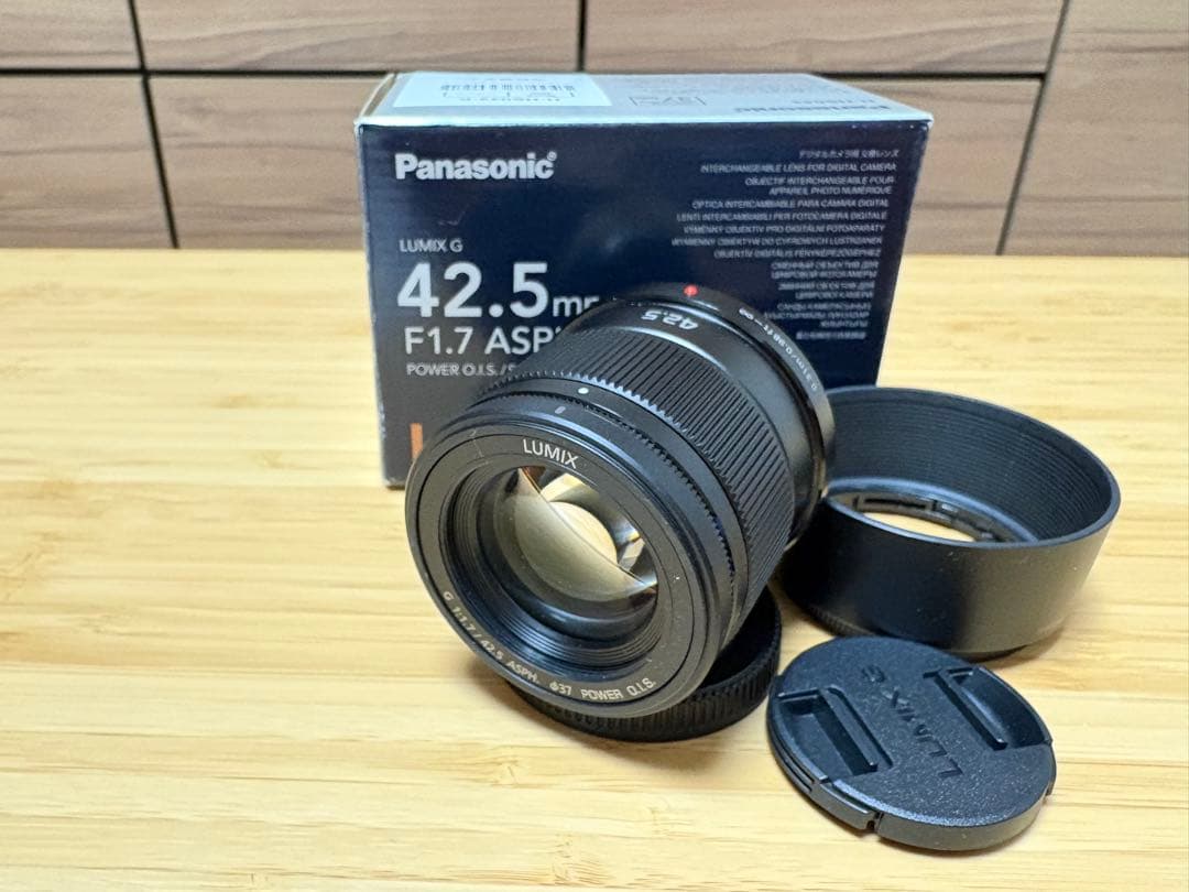 レンズ(単焦点) Panasonic LUMIX G 42.5mm F1.7 ASPH.
