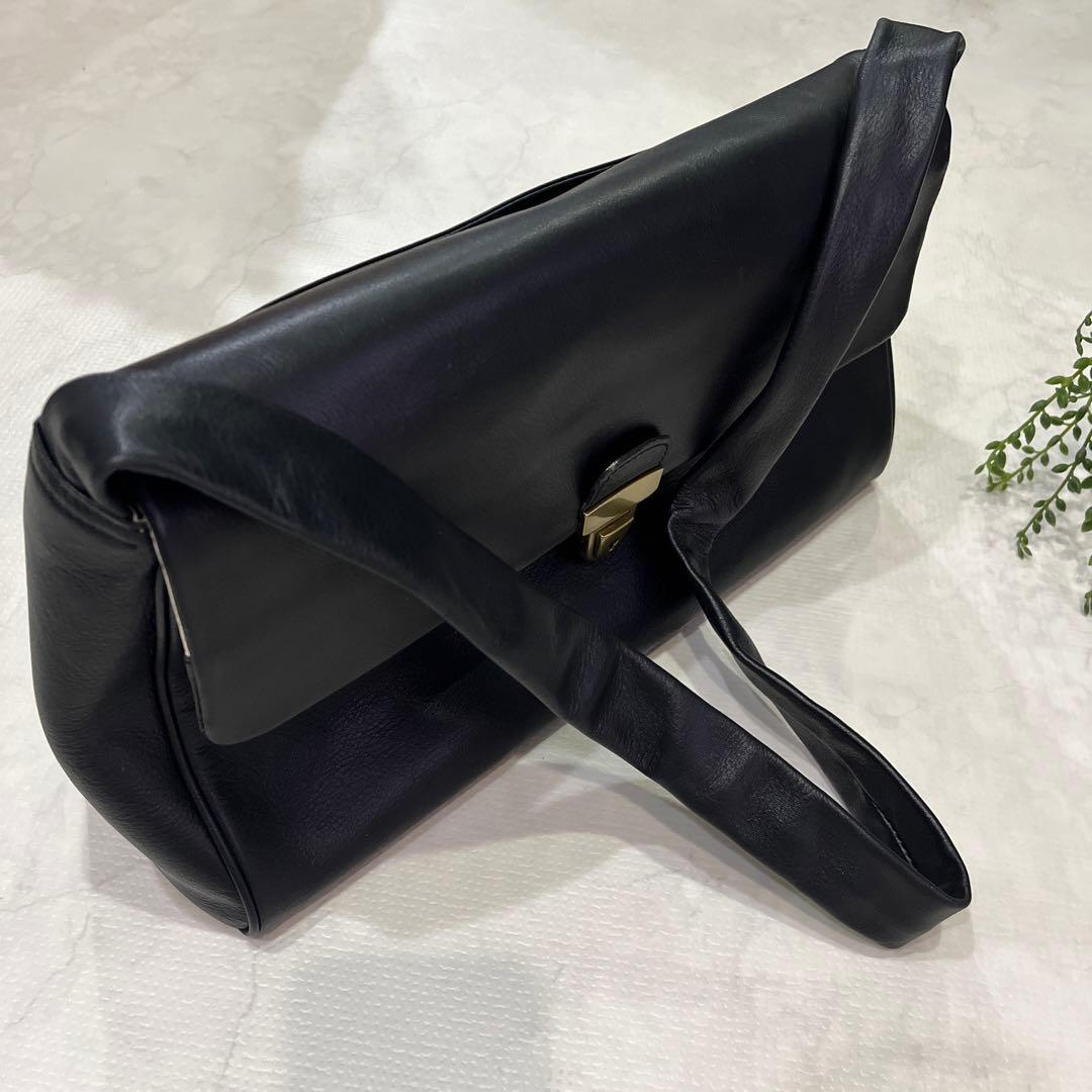 TSUMORI CHISATO ツモリチサト レザーショルダーバッグ ラム革