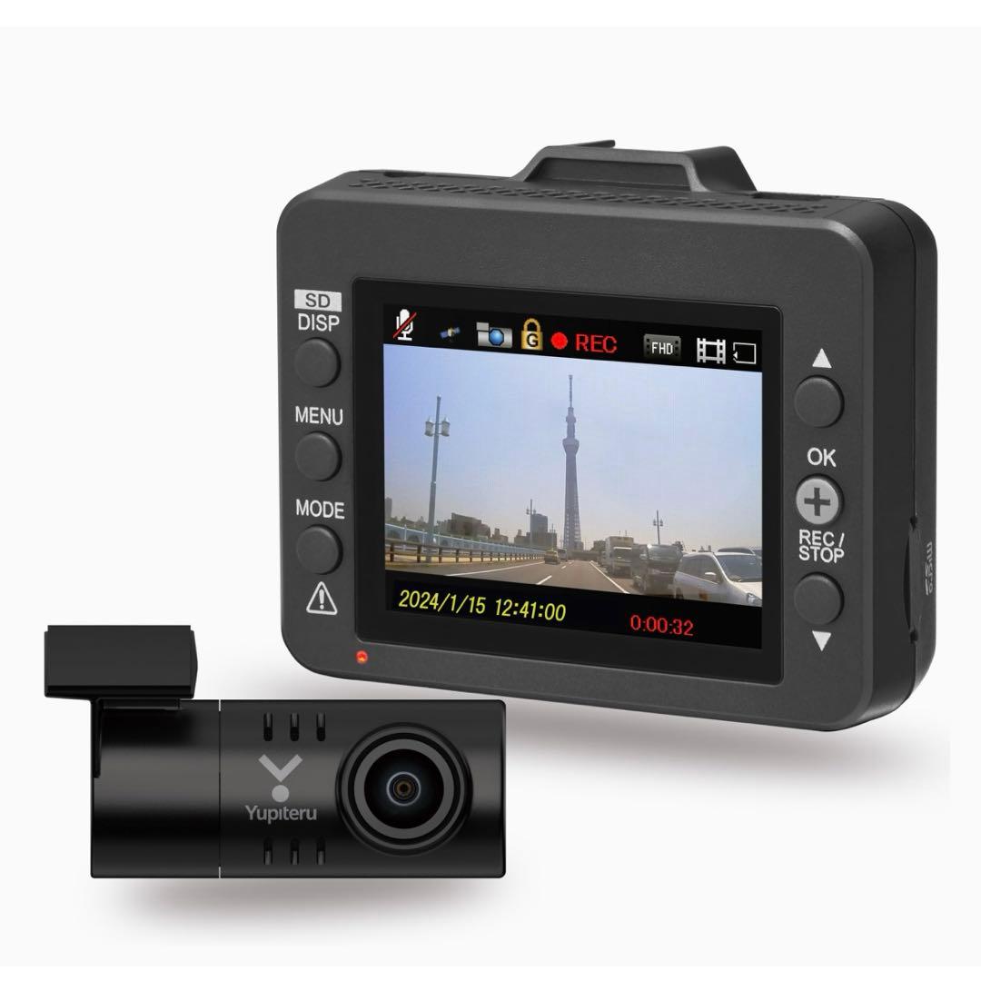 新品　ユピテル　ドライブレコーダー 前後2カメラ WDT410d HDR搭載 Amazon | ユピテル(Yupiteru) ドライブレコーダー 前後2カメラ WDT410d