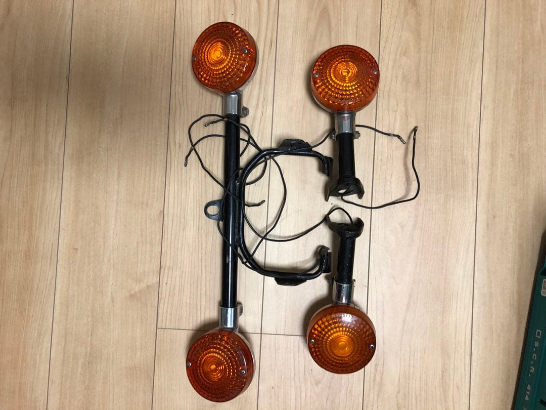 cb400four 純正　ライトステー　ウィンカーセット CB400F 純正タイプ・リヤウインカーステイセット☆社外品 | HONDA