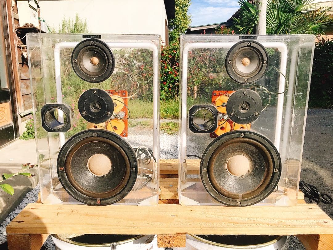 dapy neon speaker ネオンスピーカー　ヴィンテージ ゲーミングネオンスピーカー - メルカリ