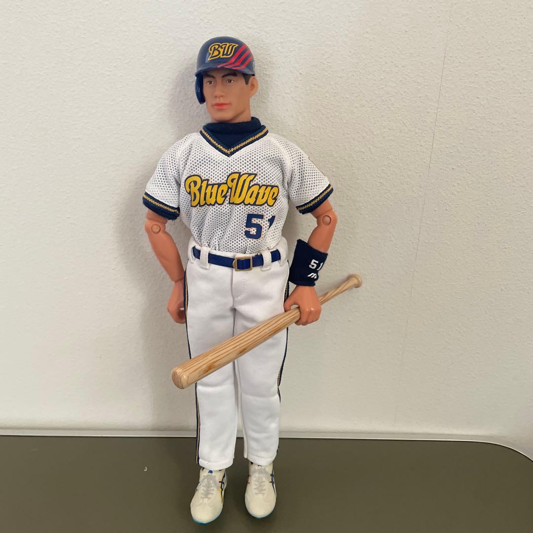 オリックス　イチロー　フィギュア BANDAI HGシリーズ ICHRO 全4種 バンダイ ガシャポンEX フルカラー