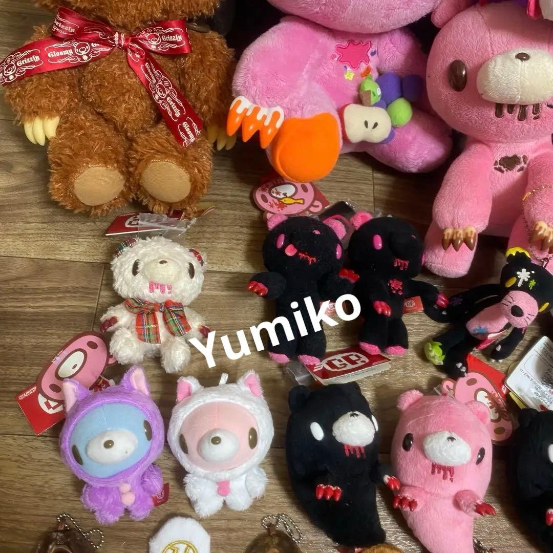 稀少 汎用うさぎ＆グルーミー チャックスGP ぬいぐるみキーホルダー