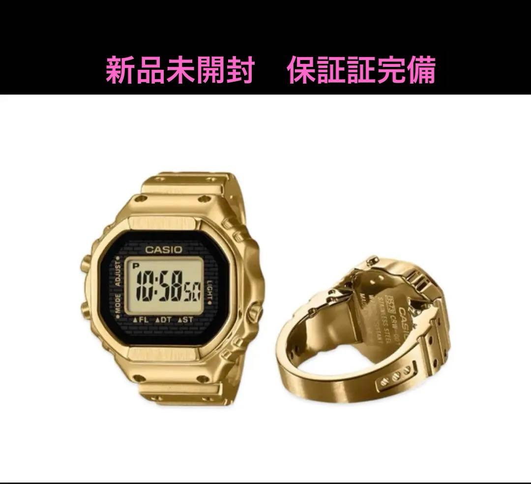 CASIO リングウォッチ ゴールド CRW-001G-9JR CASIO（カシオ） CASIO RING WATCH CRW-001G-9JR ゴールド 指輪型