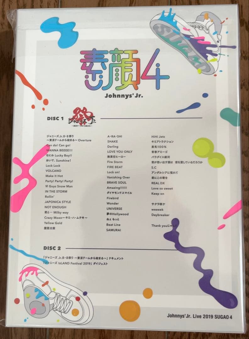 素顔4 Jr.盤