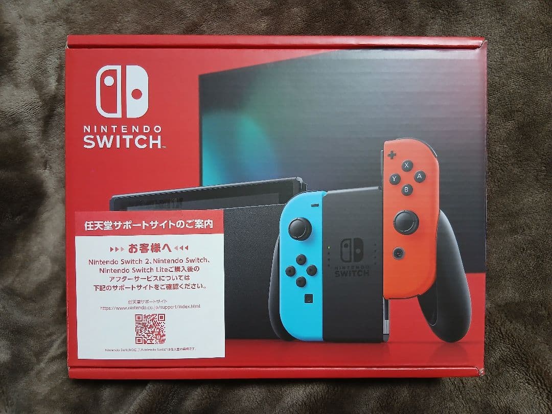 新品未開封☆先日購入☆Nintendo Switch ネオンブルー、ネオンレッド Nintendo Switch Joy-Con(L) ネオンブルー/(R) ネオンレッド 【新