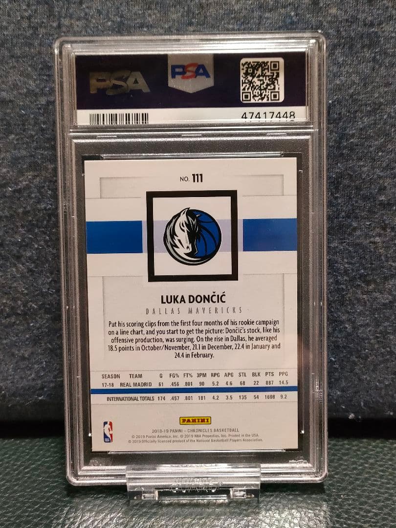 2018 Chronicles Luka Doncic RC PSA 10 - メルカリ