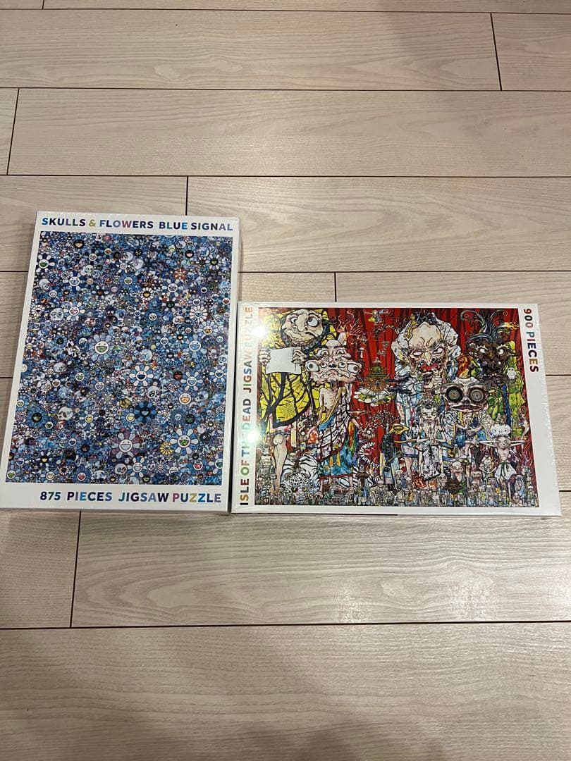スカル＆フラワー875ピースとデッドアイランド900ピース Amazon | 村上隆 フラワー カイカイキキ お花 108 Bonno MURAKAMI
