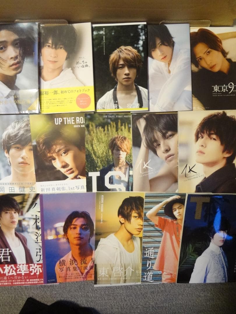 靚仔演員、配音演員、藝人總結寫真集