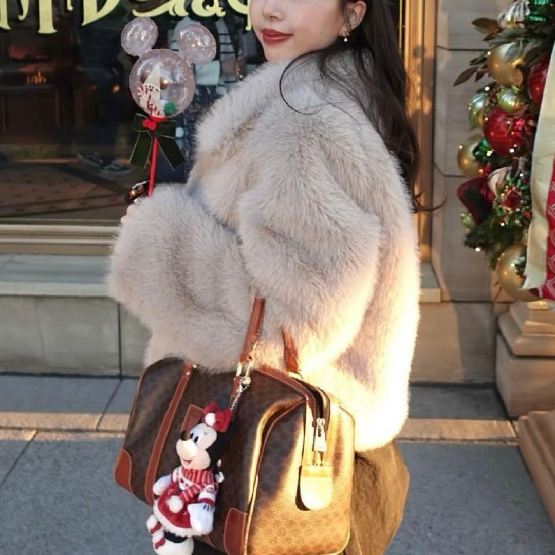 zara フェイクファーコート - メルカリ