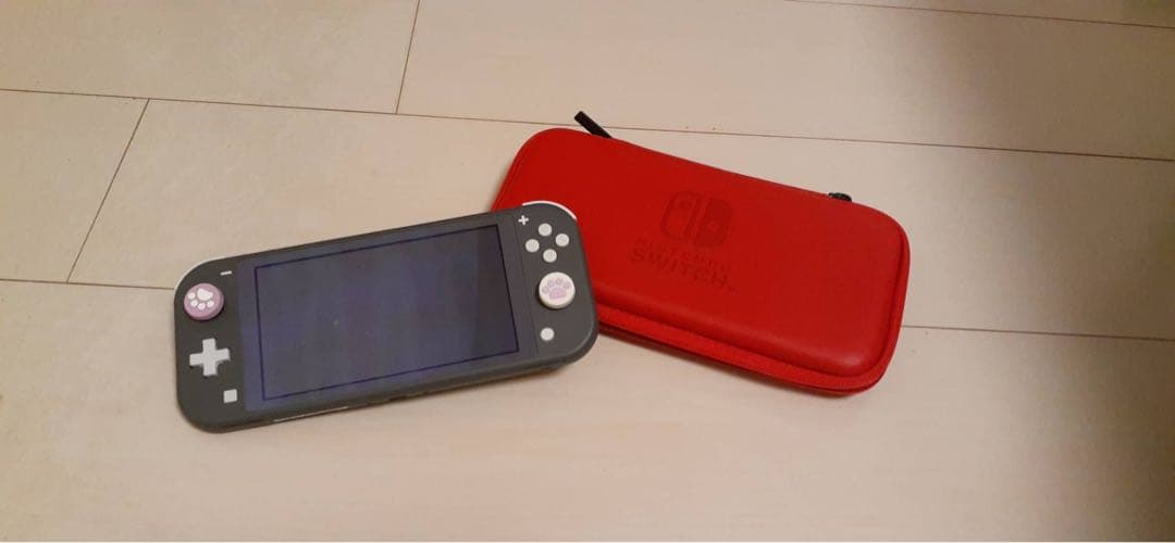 Nintendo Switch Lite グレー専用ケース付き PopMarket Nintendo Switch Lite Game Deluxe Travel Case Action Pack